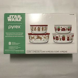 *NEW* Pyrex® 8-piece Decorated Storage Set: Star Wars